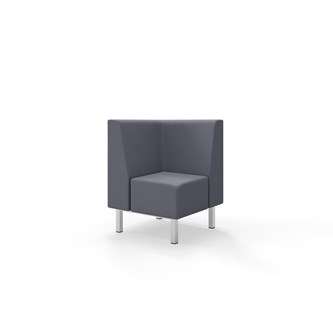 Liner hjørnesektion med krummesprække, H80