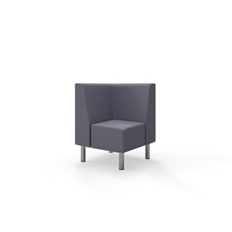 Liner hjørnesektion med krummesprække, H80