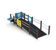 WOODEN 1507 kombinationsleg med rampe