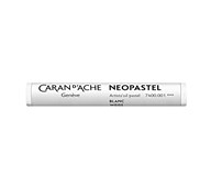Caran d'Ache Neocolor oliepastelkridt hvid 10 stk.