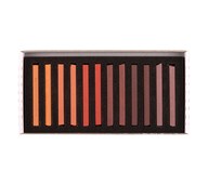 Koh-i-Noor tegnekridt rød/brun 12 stk.