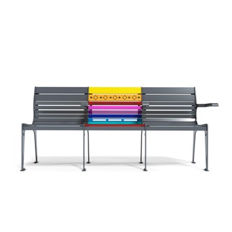 Ergonomisk og sensorisk bænk, 3-sædet