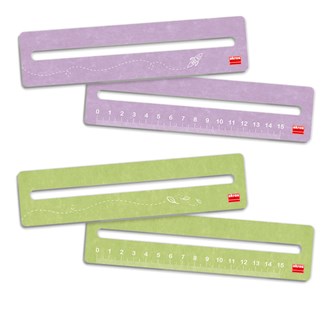 Læselineal i pap 30 stk.