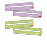 Læselineal i pap 30 stk.