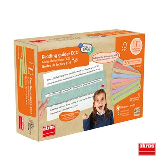 Læselineal i pap 30 stk.