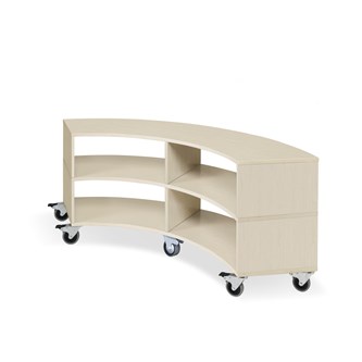 Kubus buet 4 rum hvidpigmenteret H55