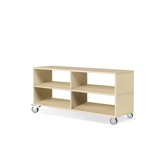 Kubus lav 4 rum birk H55