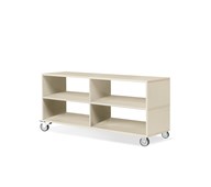 Kubus lav 4 rum hvidpigmenteret H55