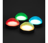 Lysende juveler med lydoptagelse 4 stk.