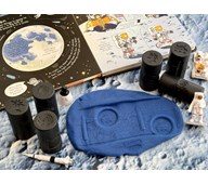Taktilt kreativt eventyrrullesæt – Rummet, 6 stk.