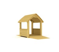 Naturo legehus med rampe