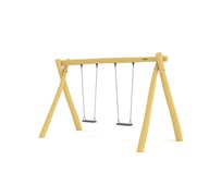 Naturiq gyngestativ med dobbelte sæder