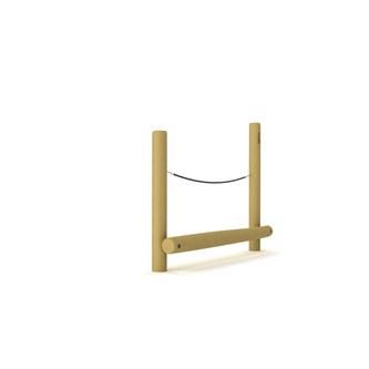 Naturiq balancebom med reb