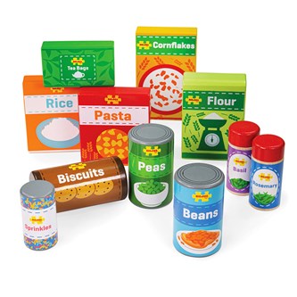 Legemad af træ 11 dele