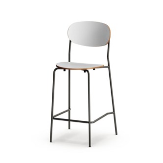 Collab stol FSC sh 63 cm sort stel