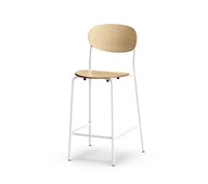 Collab stol FSC sh 63 cm hvidt stel