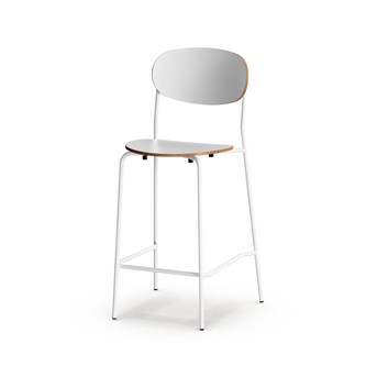 Collab stol FSC sh 63 cm hvidt stel