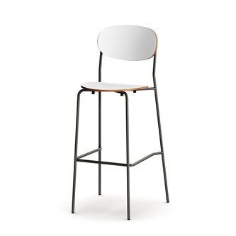 Collab stol FSC sh 75 cm sort stel