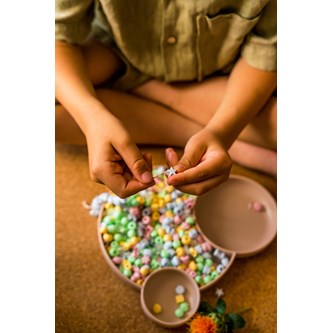 Dantoy kongoperler pastelfarver 520 stk.