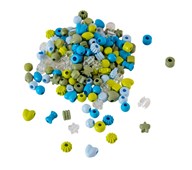 Dantoy kongoperler skovfarver 520 stk.