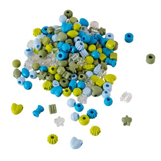 Dantoy kongoperler skovfarver 1580 stk.