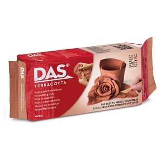 DAS modellervoks terrakotta 0,5 kg