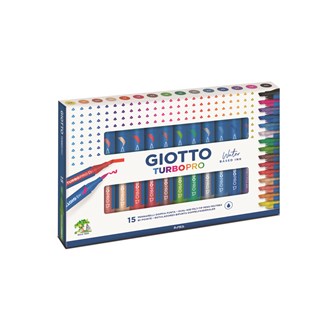 Giotto Turbo Pro tuscher 15 stk.