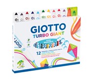 Giotto Turbo Giant tuscher 12 stk.