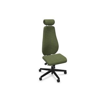 Bjarg FST kontorstol høj ryg med nakkestøtte, Remix 3