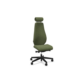 Bjarg ERT kontorstol høj ryg med nakkestøtte, Remix 3