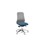 Souly Mesh kontorstol lysegråt stel SA2-ST Era