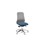 Souly Mesh kontorstol lysegråt stel SA2-ST Era