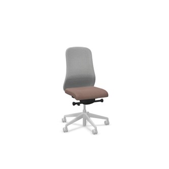 Souly Mesh kontorstol lysegråt stel ER-ST Era