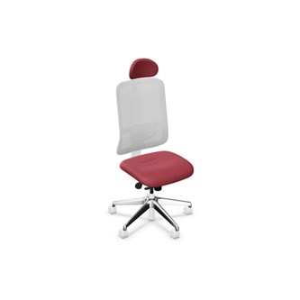 Utila Mesh kontorstol lysegråt stel FST med nakkestøtte Era