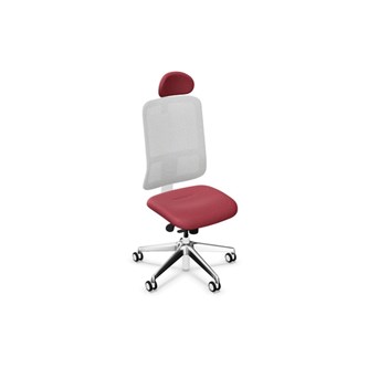 Utila Mesh kontorstol lysegråt stel FST med nakkestøtte Era