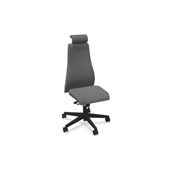 Viden kontorstol sort FST høj ryg med nakkestøtte Era