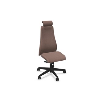 Viden kontorstol sort FST høj ryg med nakkestøtte Era