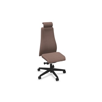 Viden kontorstol sort ERT høj ryg med nakkestøtte Era