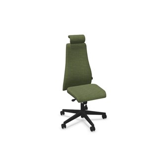 Viden kontorstol sort FS høj ryg med nakkestøtte Remix 3