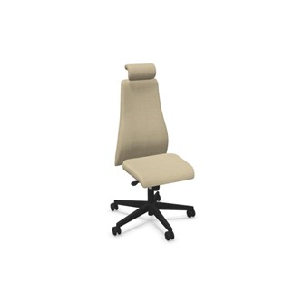 Viden kontorstol sort FS høj ryg med nakkestøtte Remix 3