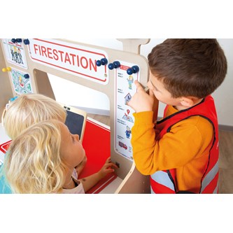 Politi- og brandstation