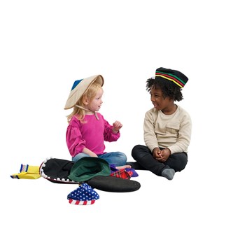 Hatte fra hele verden 9 stk.