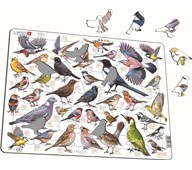 Puslespil Fugle i haven