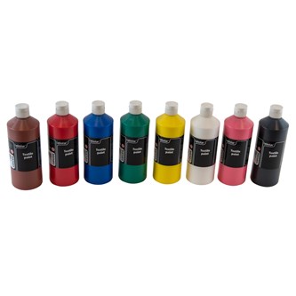 Tekstilmaling 8x500 ml