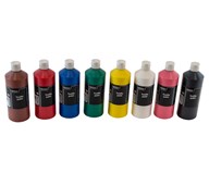 Tekstilmaling 8x500 ml