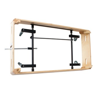 Plint 5-delt med hjul