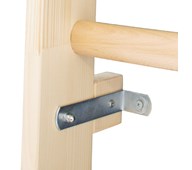 Monteringsbeslag til ribbe enkel og dobbelt