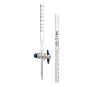 Burette med lige hane 10 ml