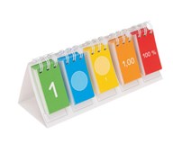 Brøkregner – flipkort til brøker