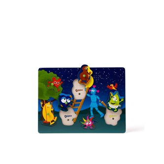 Babblarna lydpuslespil - Månen